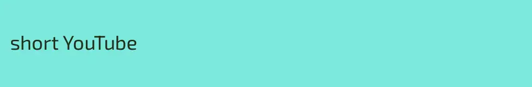 short YouTube 